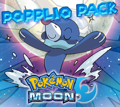 Popplio Prime Pack for Pokemon Moon (EU)