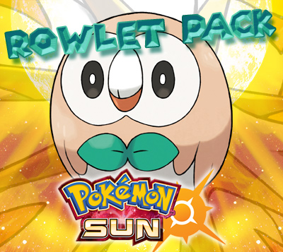 Rowlet Prime Pack for Pokemon Sun (EU)