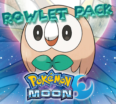 Rowlet Prime Pack for Pokemon Moon (US)